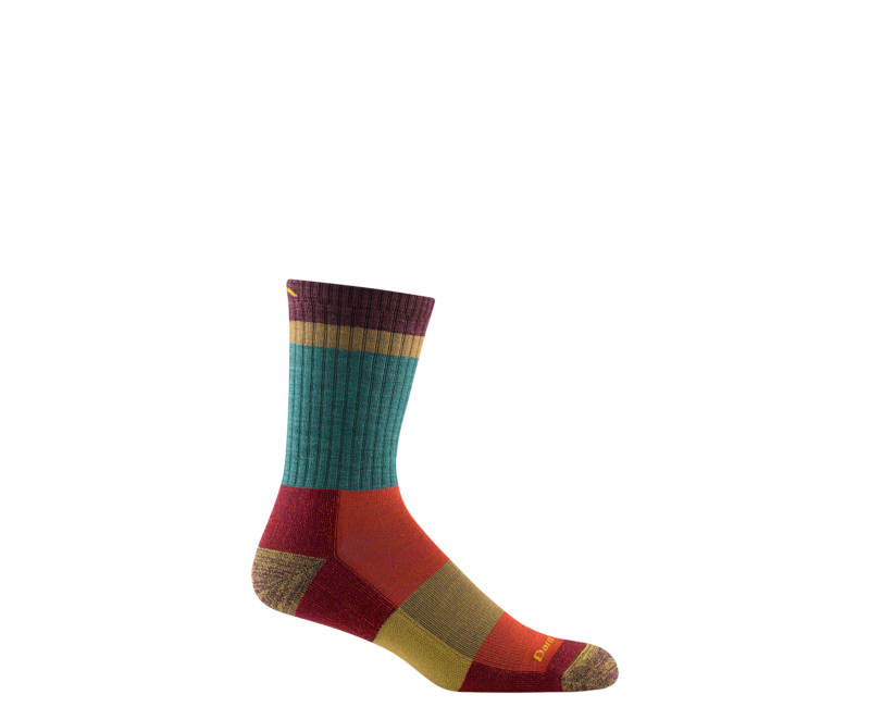 Heren Wandelsok - Heady Stripe Micro Crew