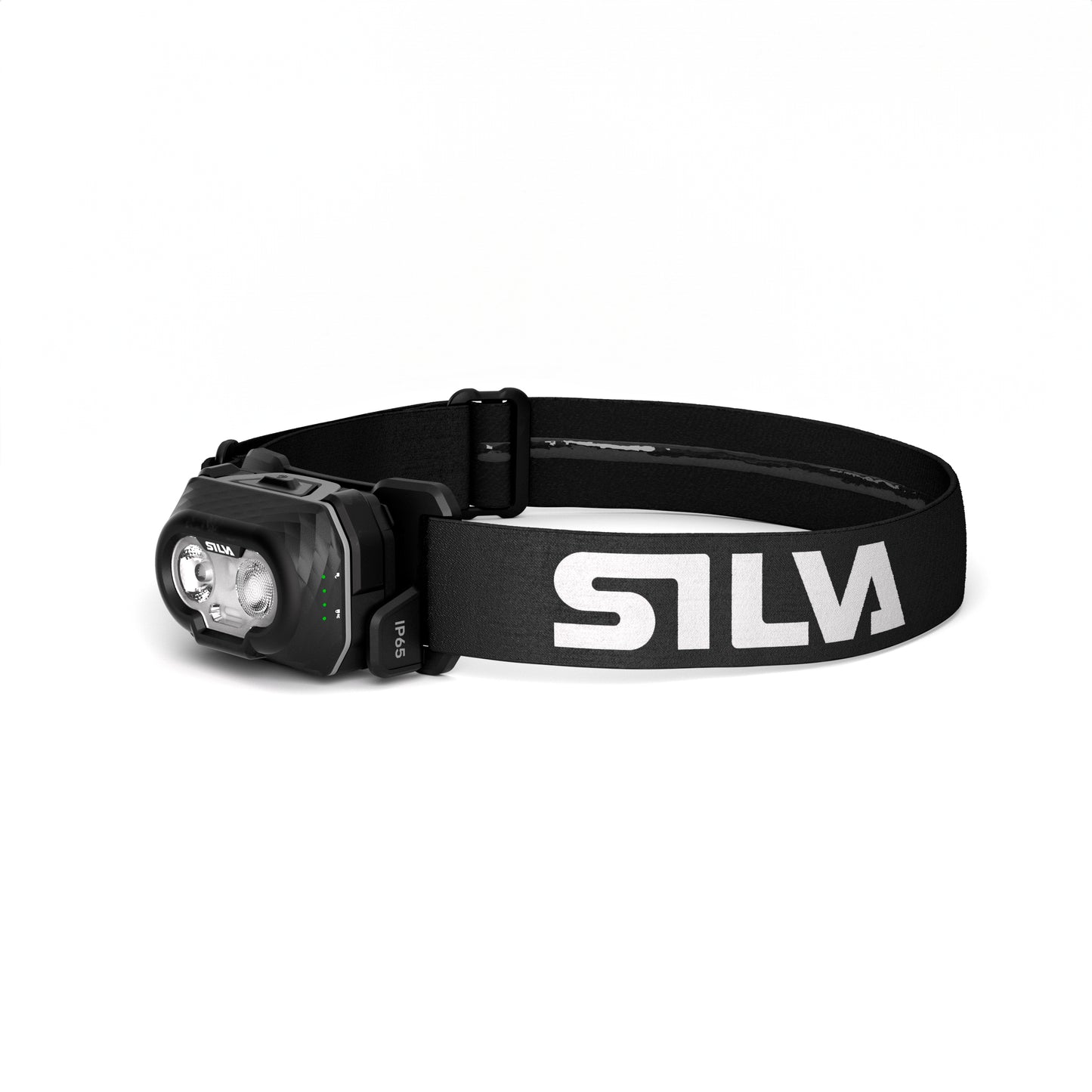 Silva Discover hoofdlamp - Krachtige en verstelbare hoofdlamp in zwart, ideaal voor outdooravonturen en kamperen.