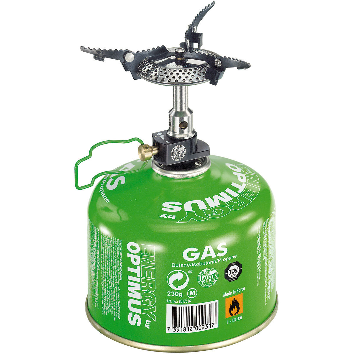 Foldable burner head - Crux Lite