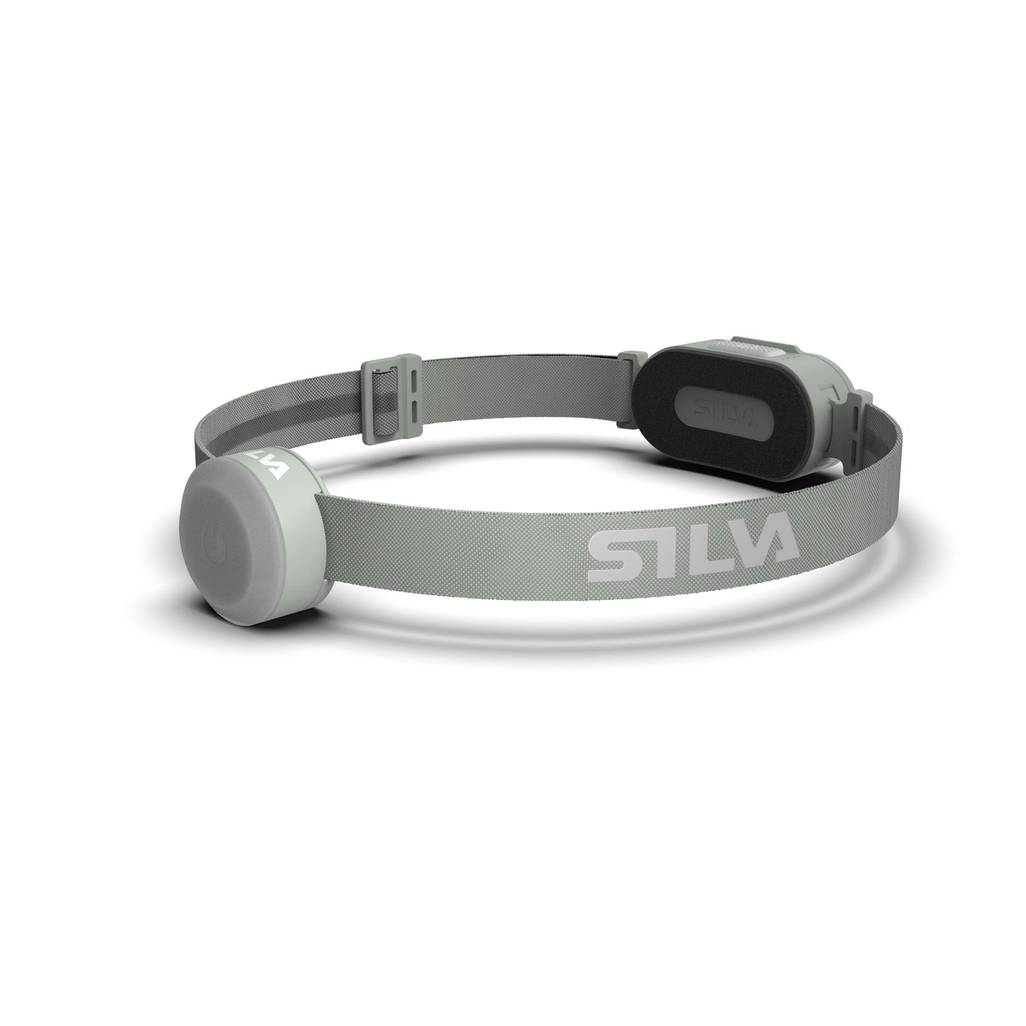 Silva Smini hoofdlamp - Compact en lichtgewicht ontwerp in mintgroen, ideaal voor outdoor avonturen en kamperen.