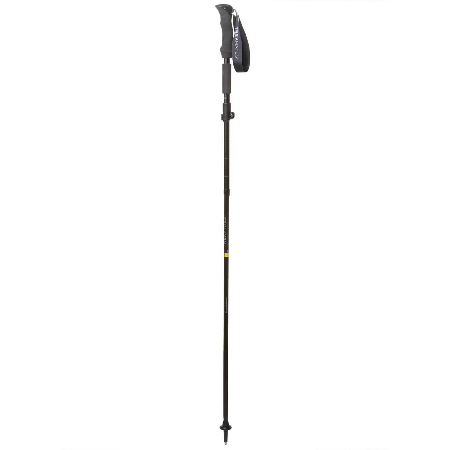 Vouwsluiting trekkingstok in zwart - Lichtgewicht en verstelbaar ontwerp voor trekkingstokken, ideaal voor lange wandelingen.