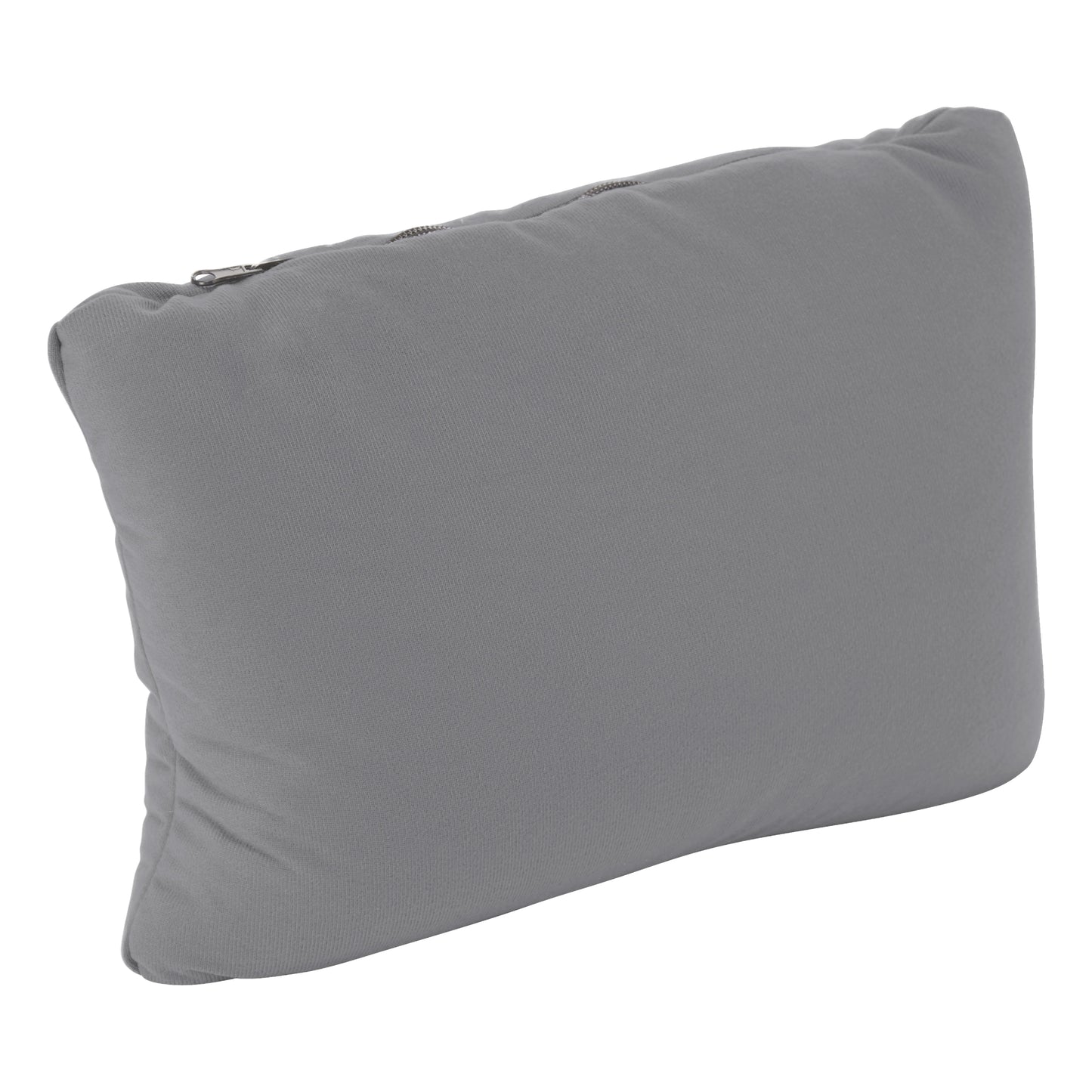 2-in-1 deluxe kussen in chroom - Verstelbaar kussen voor ultiem comfort en ondersteuning tijdens je outdooractiviteiten.