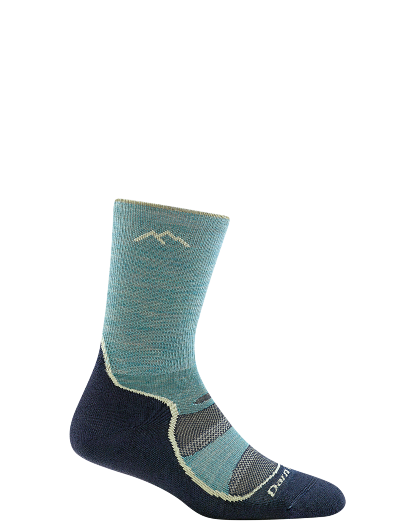 Men's hiking socks - Micro Crew - Aqua