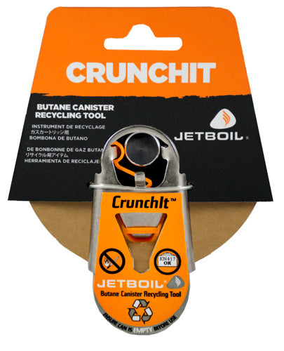 CrunchIt - Werkzeug zum Recycling von Butantanks