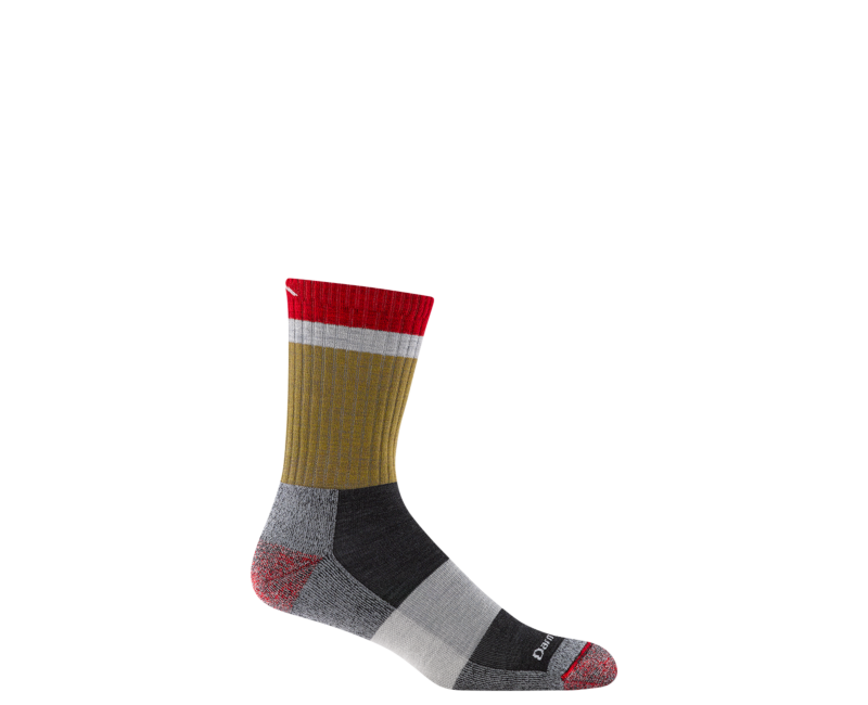 Heren Wandelsok - Heady Stripe Micro Crew