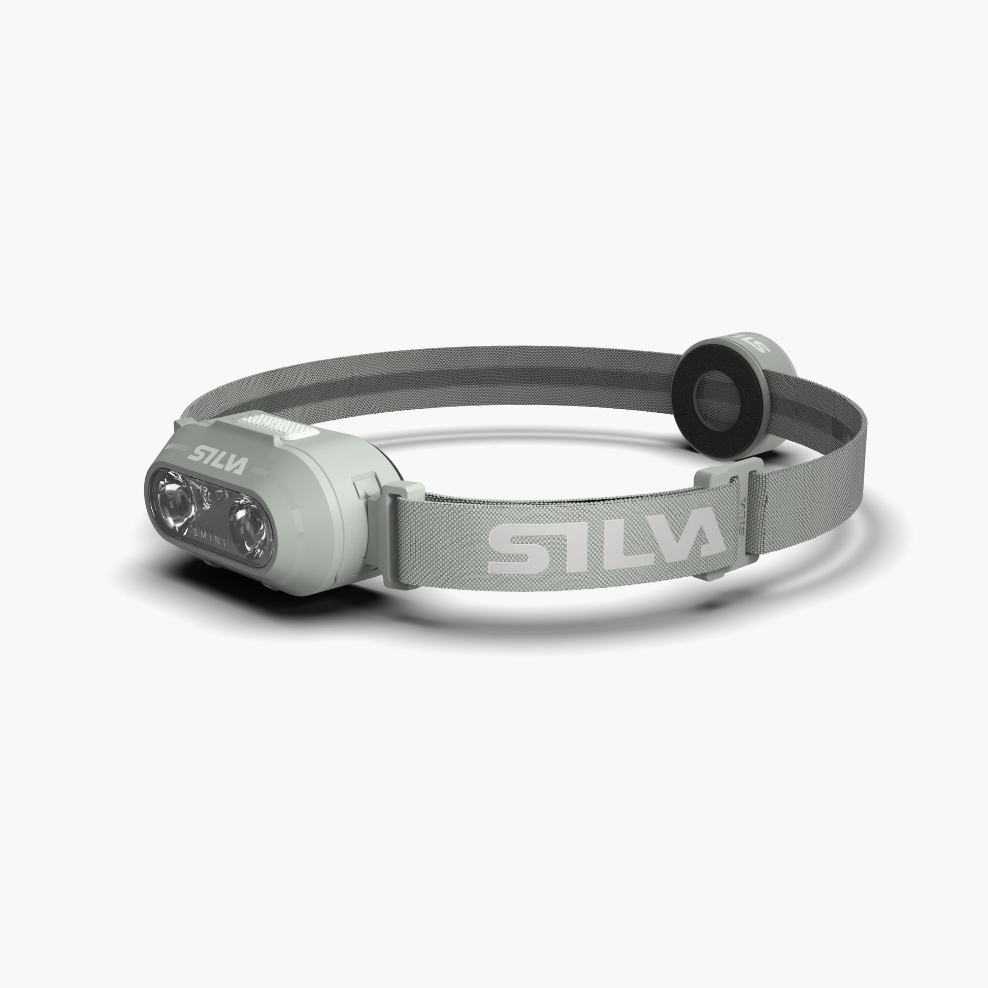 Silva Smini hoofdlamp - Lichtgewicht en compact in mintgroen, perfect voor kamperen en outdooractiviteiten.