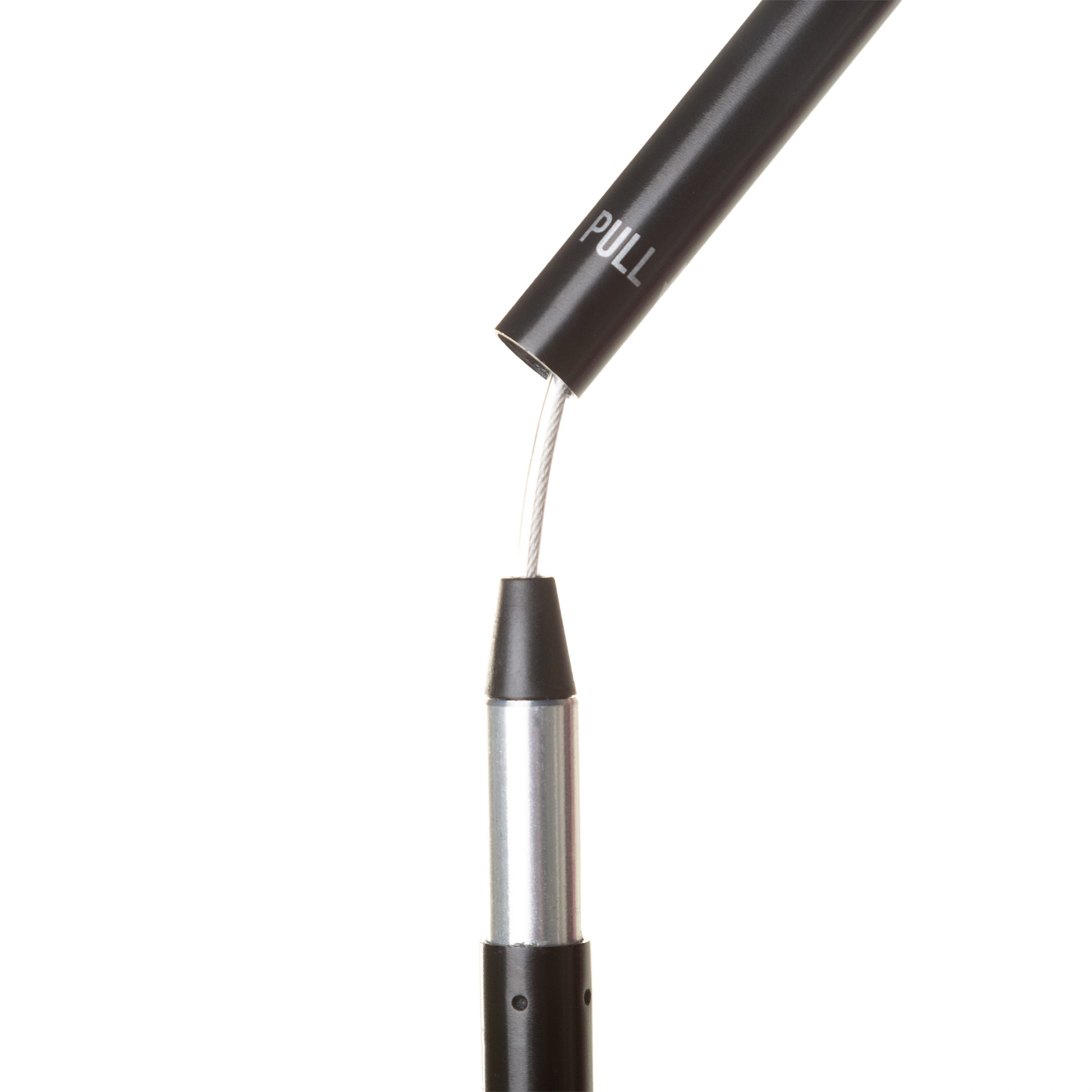 Vouwsluiting trekkingstok in zwart - Robuuste 6061 aluminium trekkingstok met verstelbare lengte, perfect voor outdooravonturen.