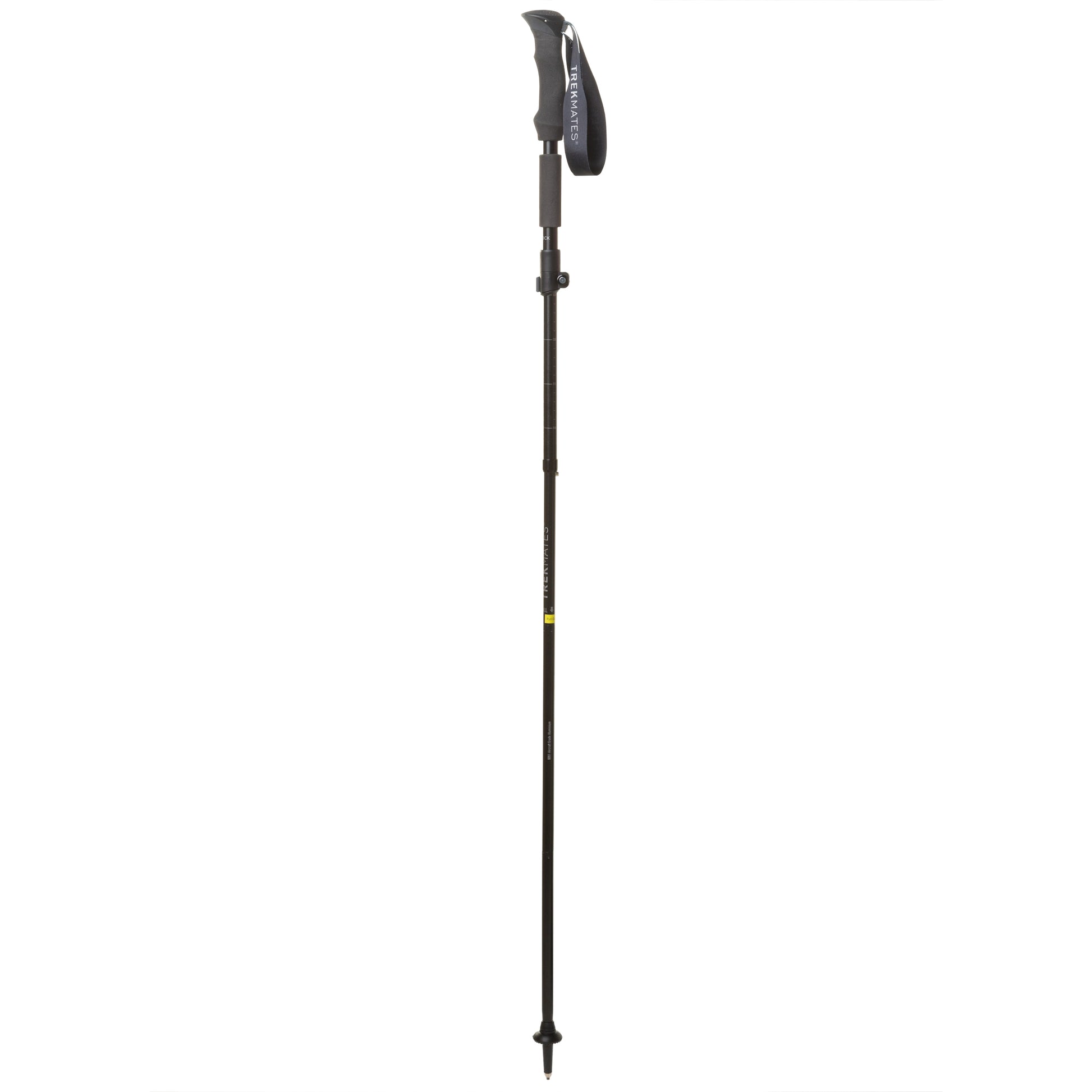 Vouwsluiting trekkingstok in zwart - Lichtgewicht en verstelbaar ontwerp voor trekkingstokken, ideaal voor lange wandelingen.