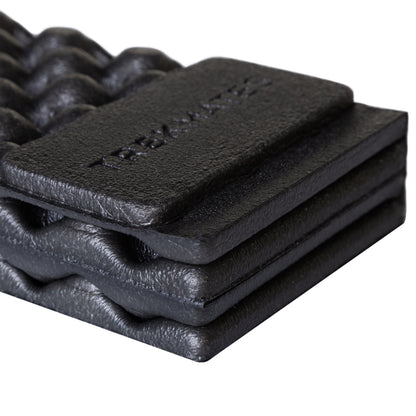 Opvouwbare zitmat in zwart - Lichtgewicht en handig voor extra comfort tijdens outdoor avonturen.