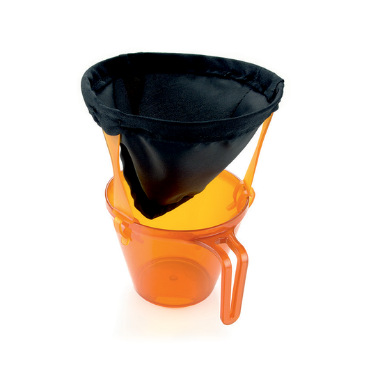 Ultralight JavaDrip - Lichtgewicht en opvouwbaar koffiefilter voor verse koffie tijdens outdooravonturen.